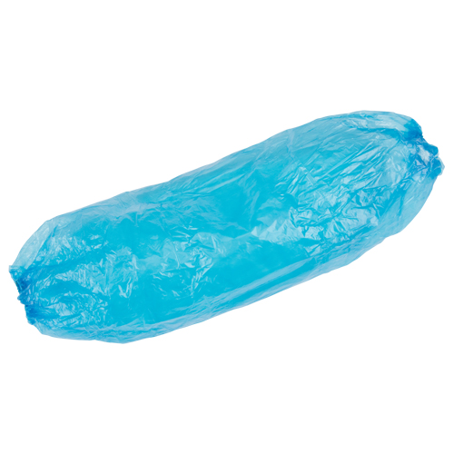 Manchette jetables bleu