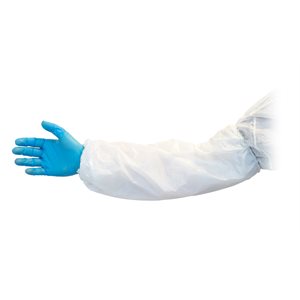 Polyethylene cuffs (White)
