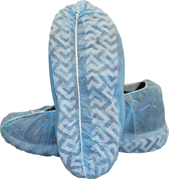 Couvre chaussure bleu