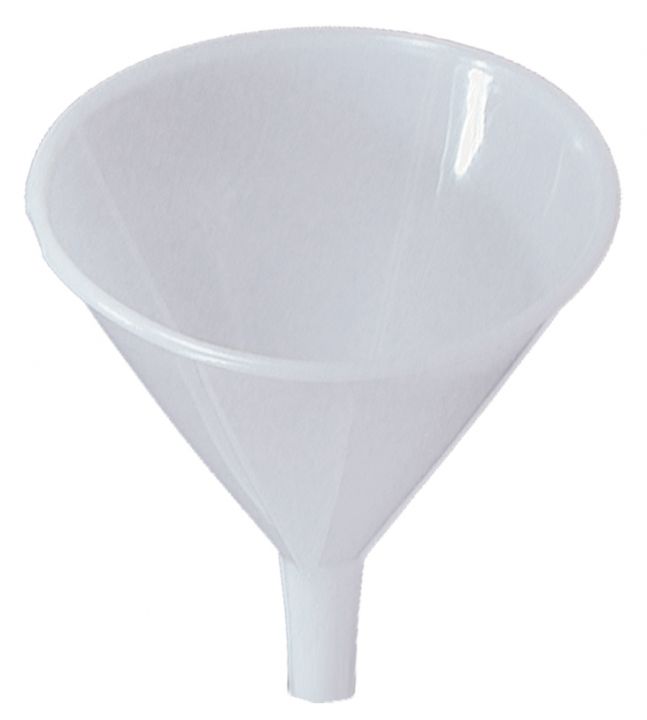 Plastic funnel
