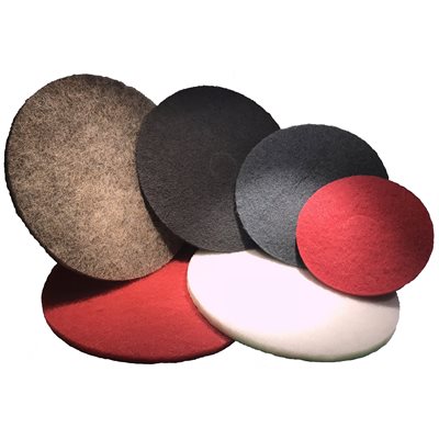 [826766-12-B] Floor pads (12'', Blue)