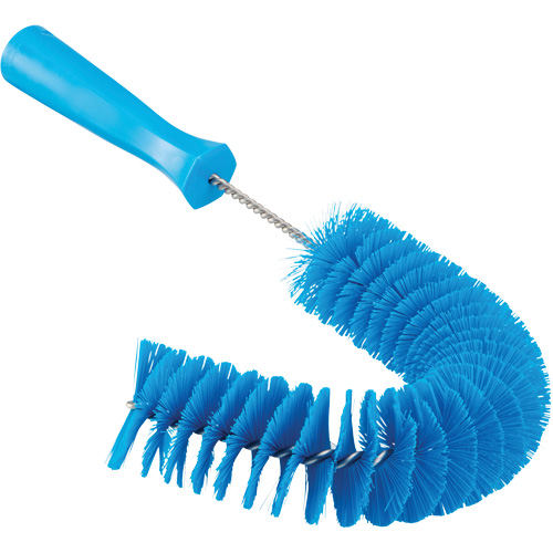 [53725] Écouvillon courbé, Soies Moyen/Ferme, Longueur de 15-1/2" (Blanc)