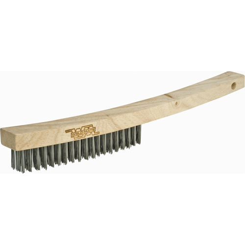 Brosse industrielle à poils d'acier