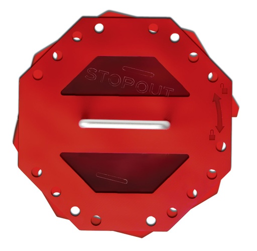 [KCC620] Red plastic padlocking box