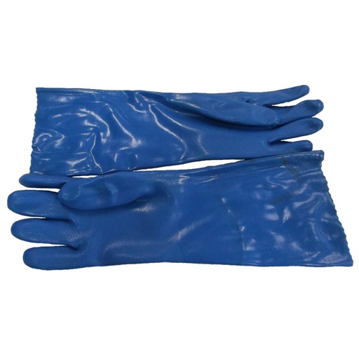 18" blue glove